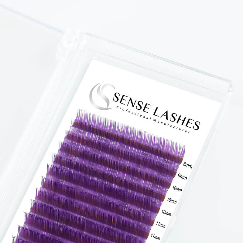 Purple Lashes 0.05mm - SENSELASHES