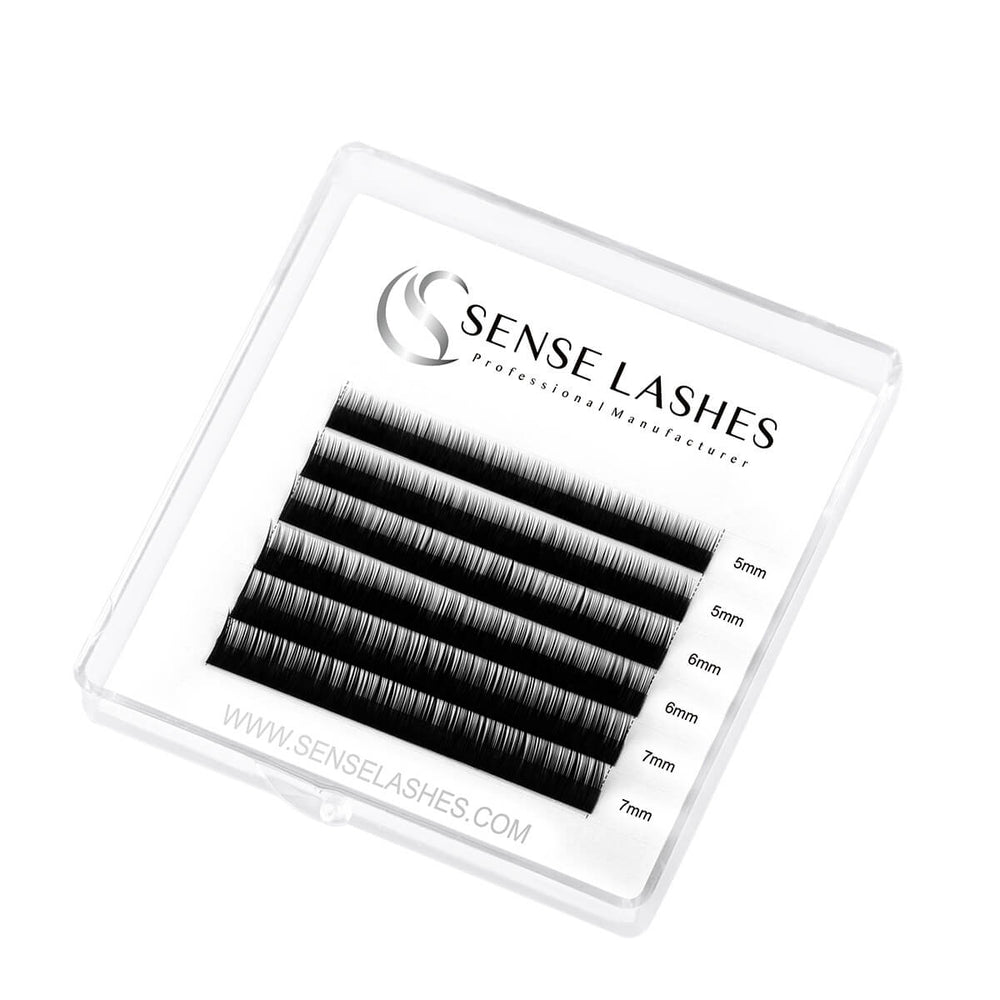 Individual Bottom Lash Extensions B Curl - SENSELASHES