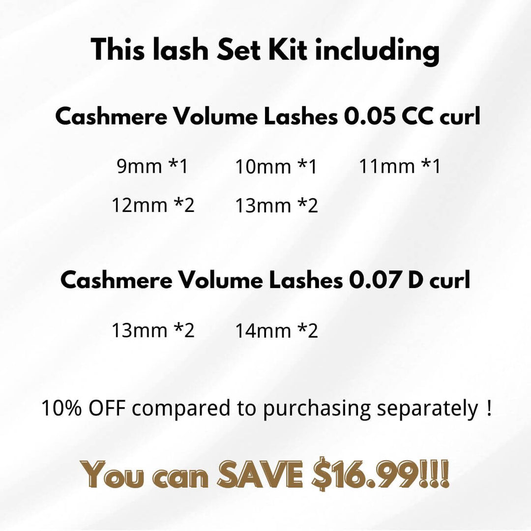 Cat Eye Lash Extensions Kit