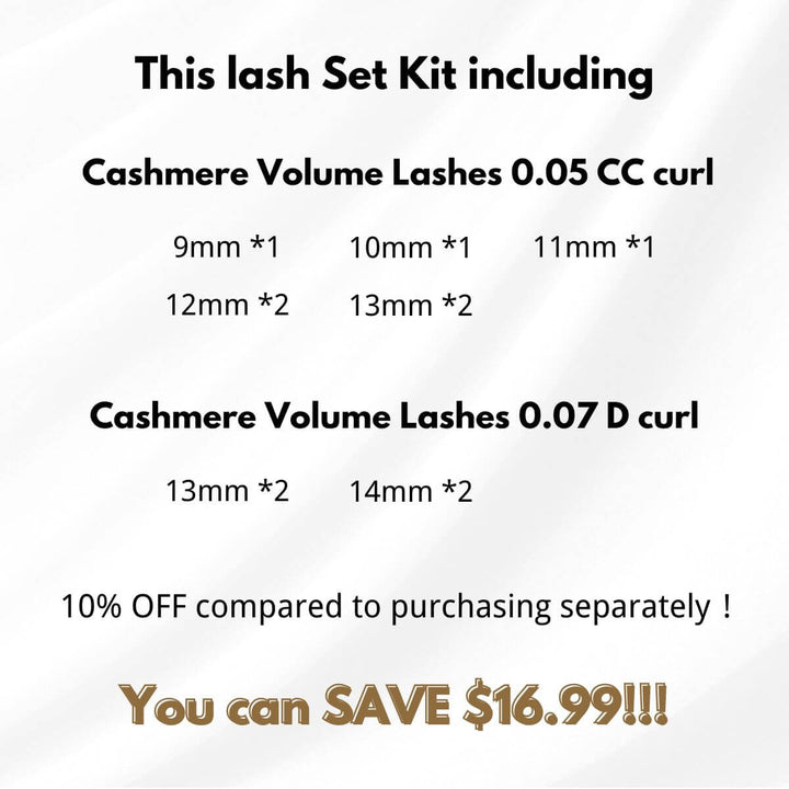 Cat Eye Lash Extensions Kit