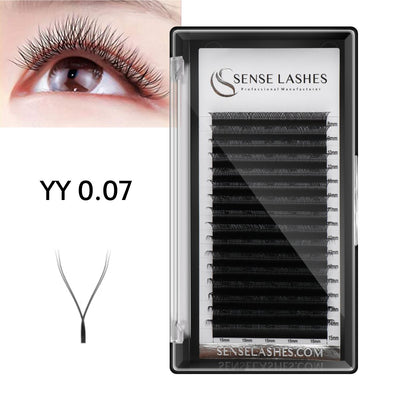 Wholesale 0.07MM YY Volume Eyelash Extensions - SENSELASHES
