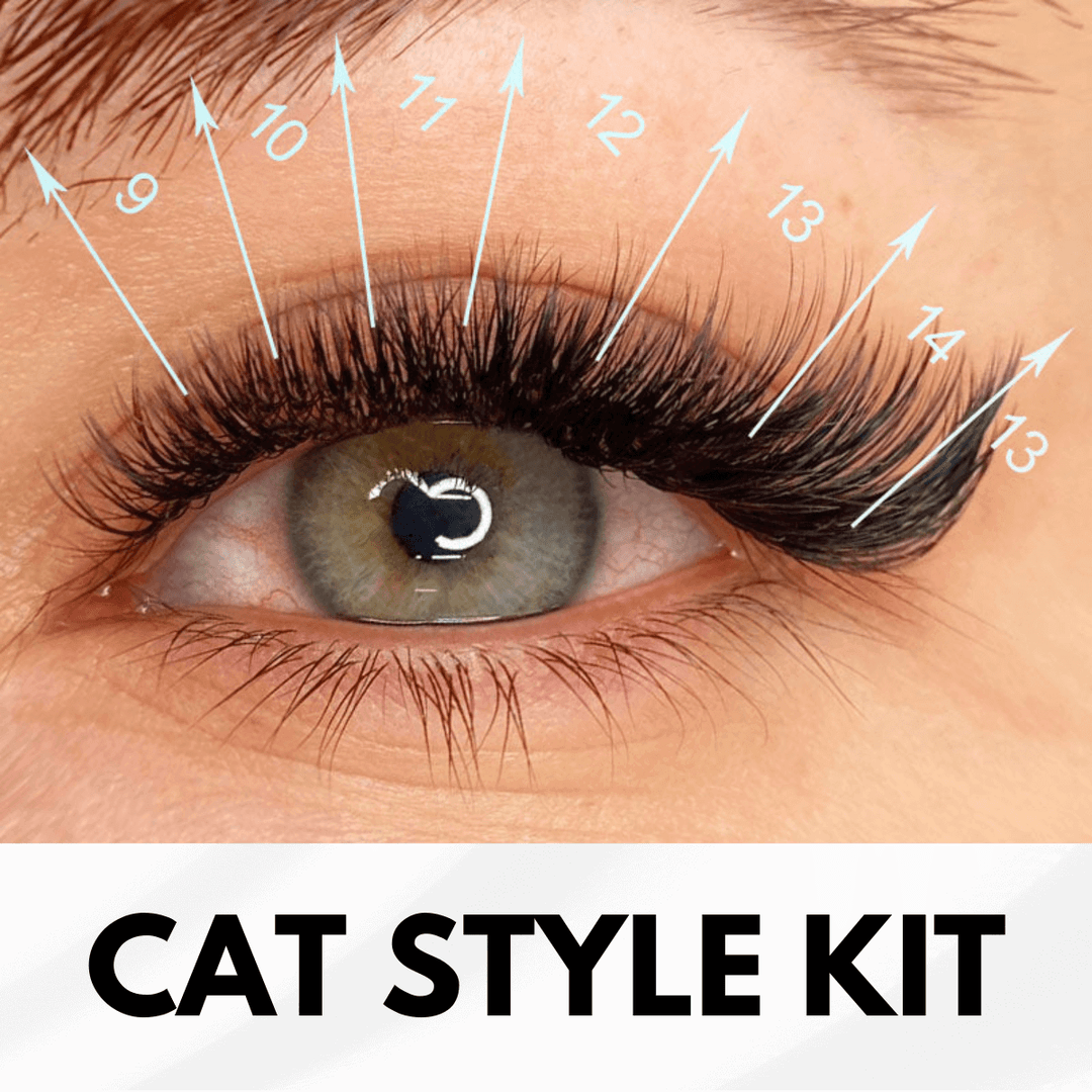 Cat Eye Lash Extensions Kit