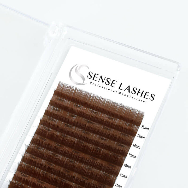Deep Brown Lashes 0.05mm