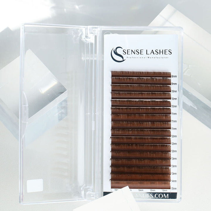 Deep Brown Lashes 0.05mm