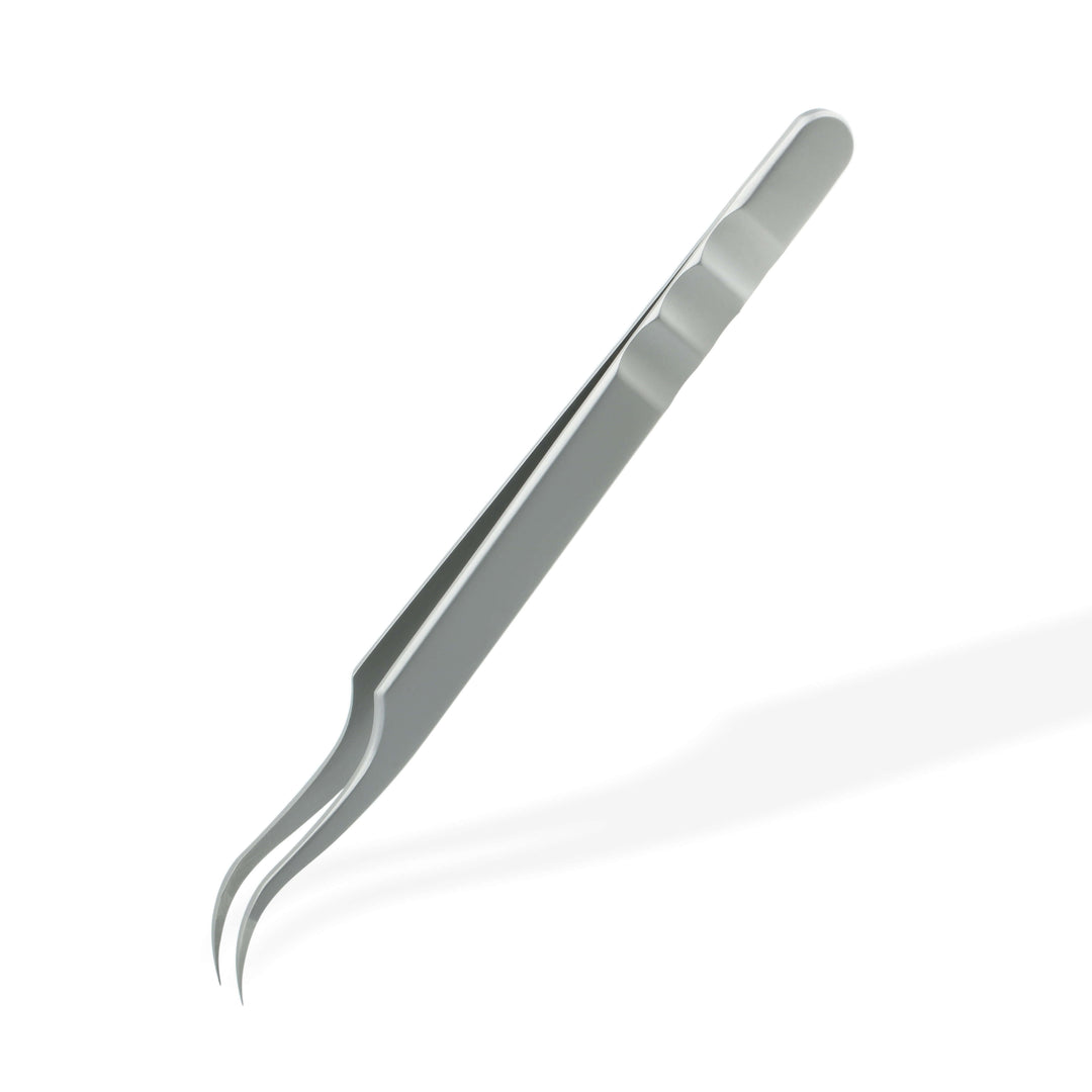 Curved Tip Volume Eyelash Extension Tweezers - SENSELASHES