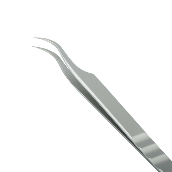 Curved Tip Volume Eyelash Extension Tweezers - SENSELASHES