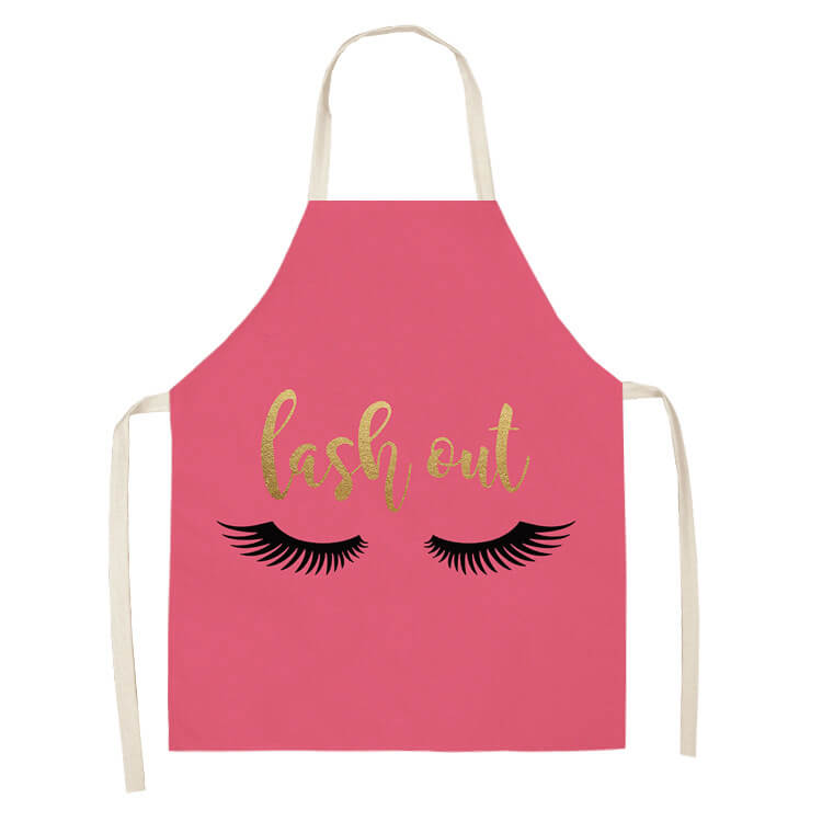 Eyelash Pattern Apron For Eyelash Salon - SENSELASHES