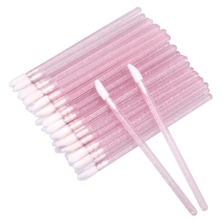 Glitter Lint Free Applicators Brush 50pcs - SENSELASHES