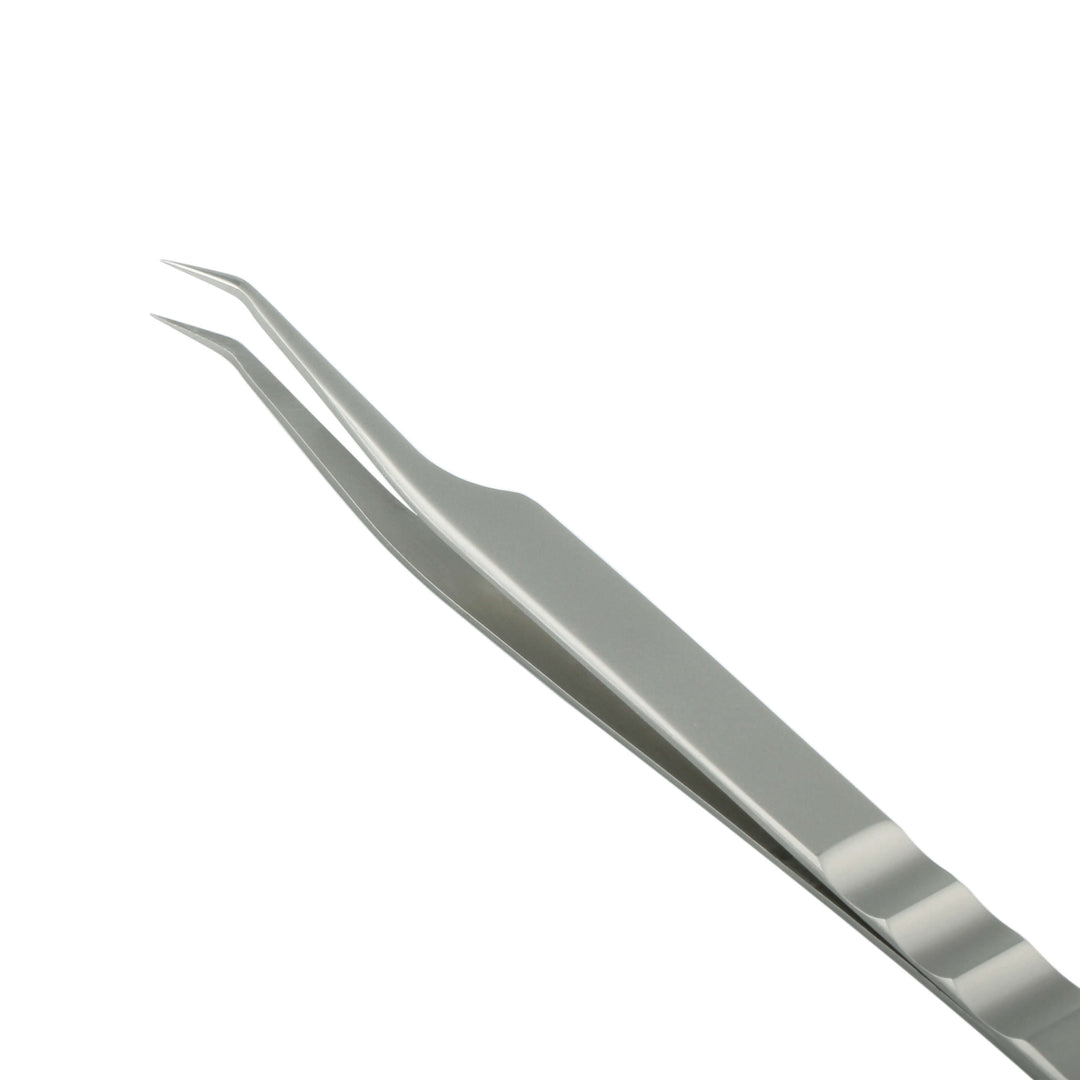 Petite L-Shape Classic & Volume Eyelash Extension Tweezers - SENSELASHES