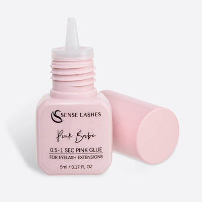 Pink Adhesive | Fast Drying Eyelash Extention Glue - SENSELASHES