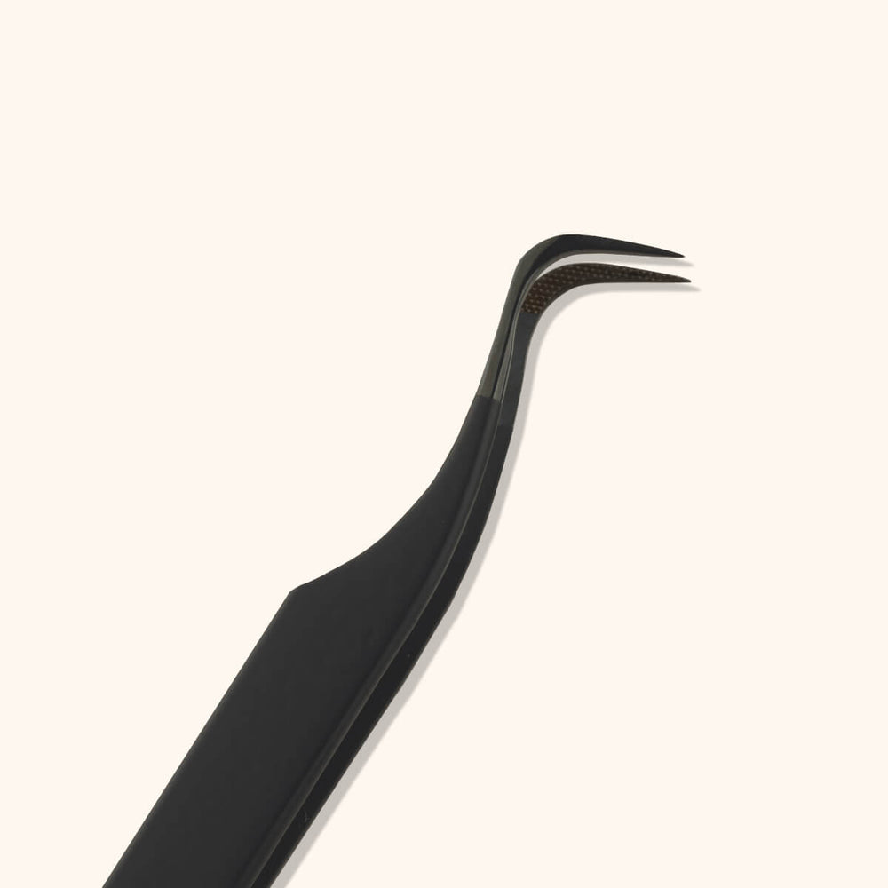 SLB-03 Volume Fiber Tip Tweezers（Black） - SENSELASHES