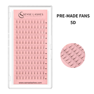 0.07 5D PRE-MADE VOLUME FANS LASHES