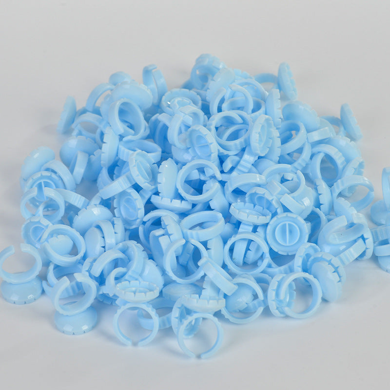 Blooming Glue Rings | 100 PCS - SENSELASHES