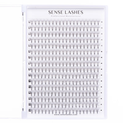 （320 Fans)16 Rows 8D Premade Volume Fans Lashes (Pointy Base) - SENSELASHES
