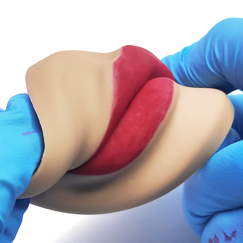 3D Lips Practice Silicone Skin Permanent Makeup Fake Skin Lips - SENSELASHES