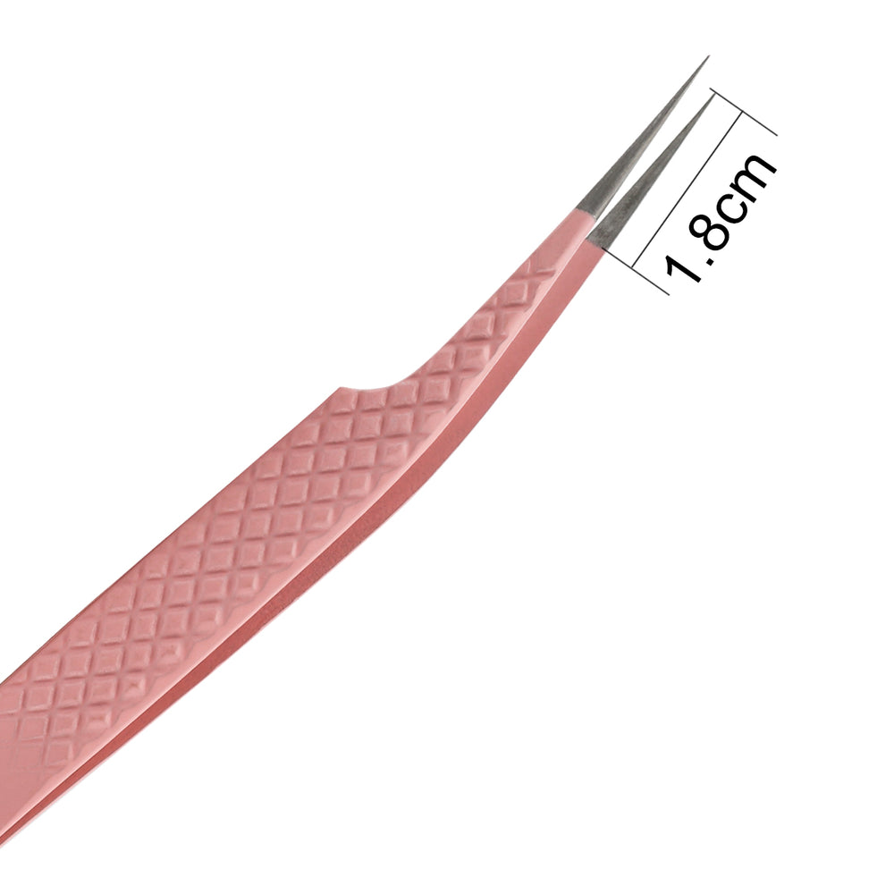 PINK-04 Classic Straight Tweezer - SENSELASHES