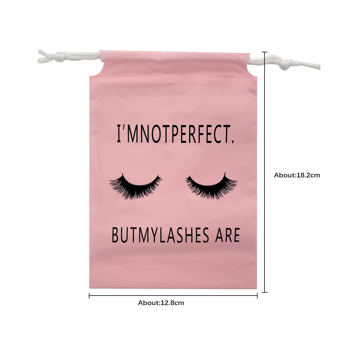 Eyelash Pattern Lash Aftercare Bags
