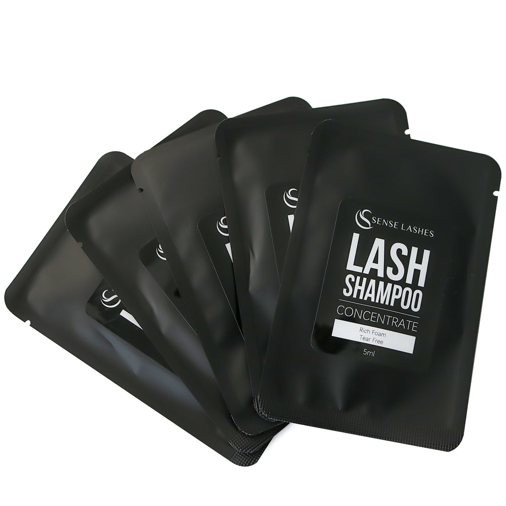 Lash Shampoo Concentrate 5ML /Bag (5 Bag/ Pack) - SENSELASHES