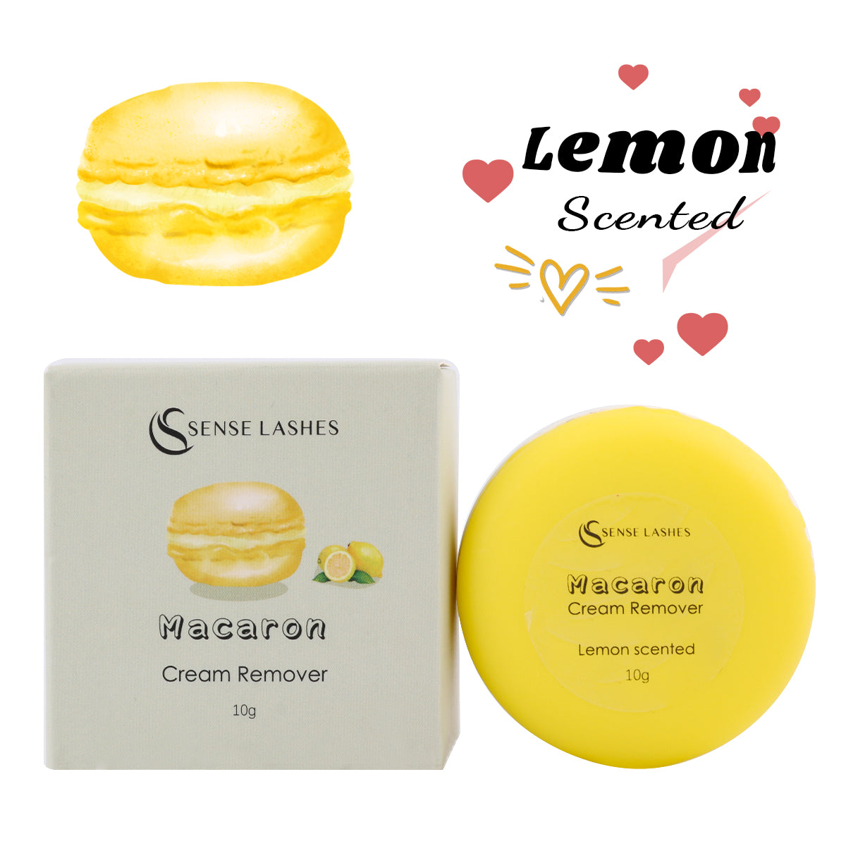 Macaron Cream Remover (10G) - SENSELASHES